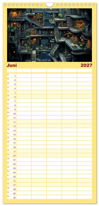 Gamer Nostalgie (CALVENDO Familienplaner 2027)