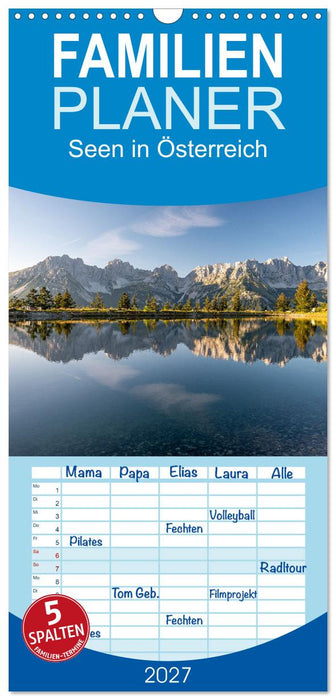 Seen in Österreich (CALVENDO Familienplaner 2027)
