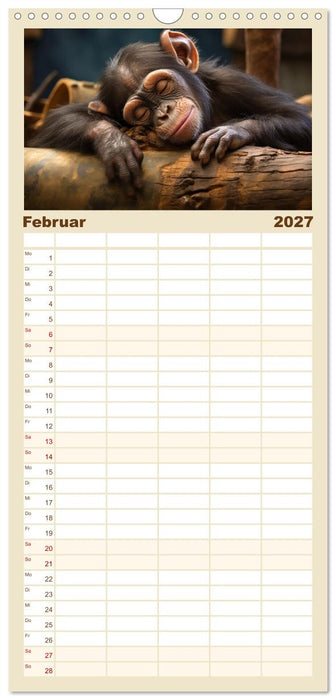 Wenn sie schlafen... (CALVENDO Familienplaner 2027)