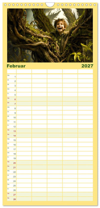Zauberhafte Märchen aus aller Welt (CALVENDO Familienplaner 2027)