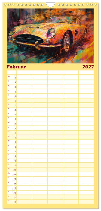 Neon Speed (CALVENDO Familienplaner 2027)