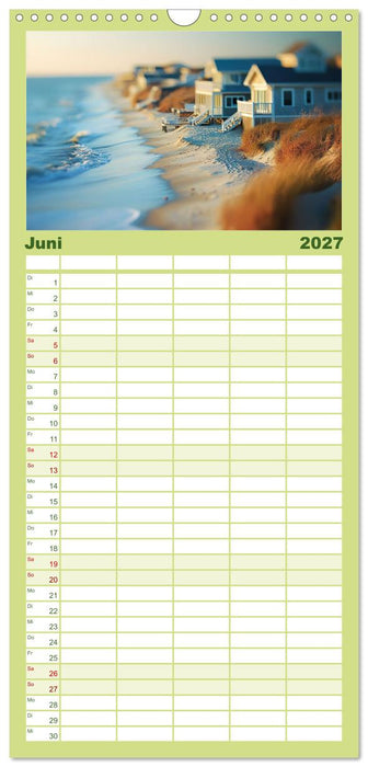 Die Welt in Klein (CALVENDO Familienplaner 2027)