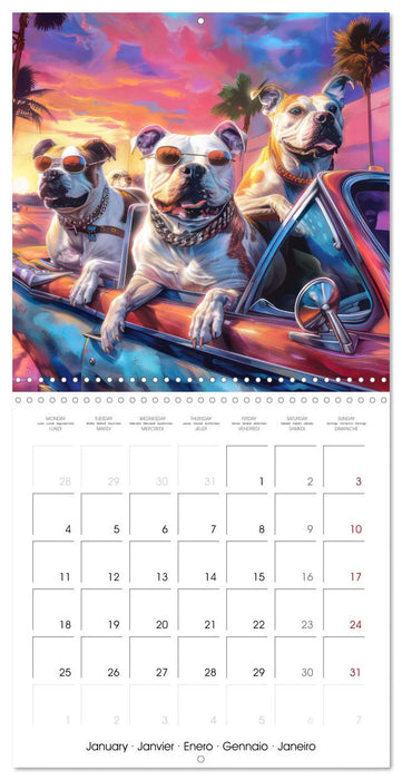Great Gangster Dogs (CALVENDO Monthly Calendar 2027)