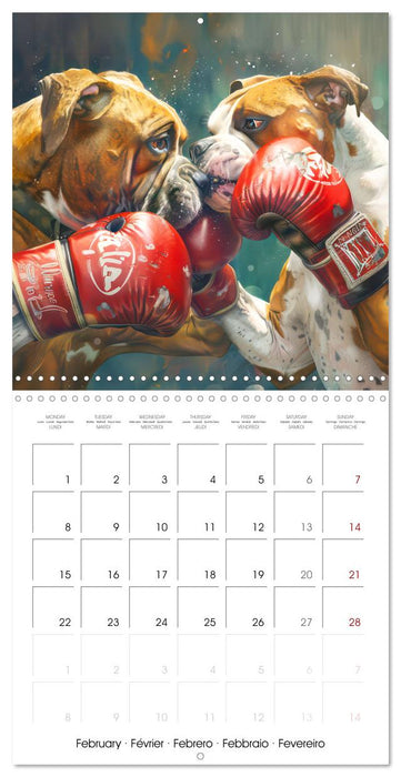 Great Gangster Dogs (CALVENDO Monthly Calendar 2027)