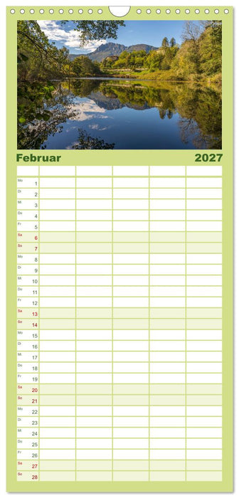 Trient und das Trentino (CALVENDO Familienplaner 2027)