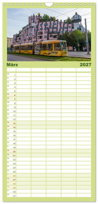 Typisch Magdeburg (CALVENDO Familienplaner 2027)