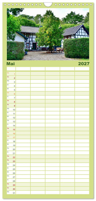 Lebenswertes Dedenborn (CALVENDO Familienplaner 2027)