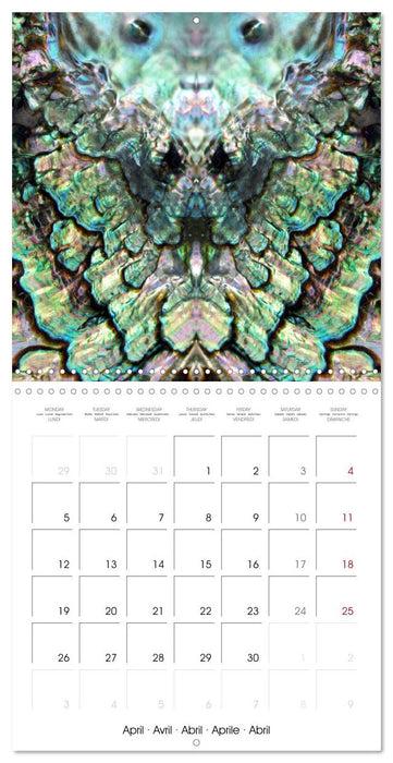 World of colors and structures (CALVENDO Monthly Calendar 2027)