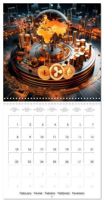 CRYPTO Real thrill (CALVENDO Monthly Calendar 2027)