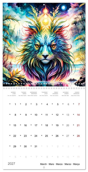 Créatures enchantées (CALVENDO Calendrier mensuel 2027)