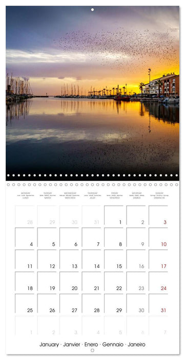 Méditerranée - L'étang de Thau (CALVENDO Calendrier mensuel 2027)