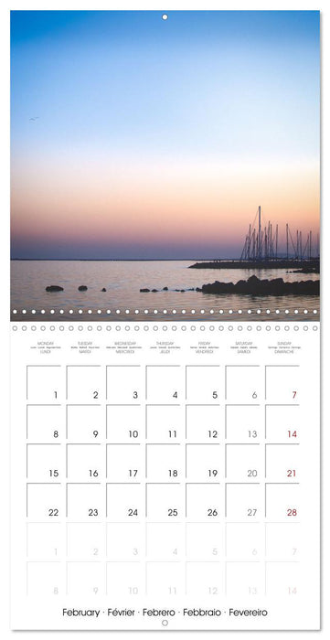 Méditerranée - L'étang de Thau (CALVENDO Calendrier mensuel 2027)