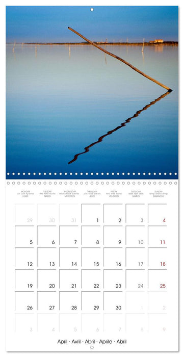 Méditerranée - L'étang de Thau (CALVENDO Calendrier mensuel 2027)