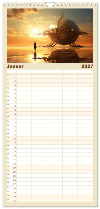 Was heute noch wie ein Märchen klingt... (CALVENDO Familienplaner 2027)