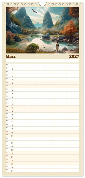 Was heute noch wie ein Märchen klingt... (CALVENDO Familienplaner 2027)