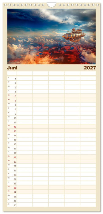 Was heute noch wie ein Märchen klingt... (CALVENDO Familienplaner 2027)