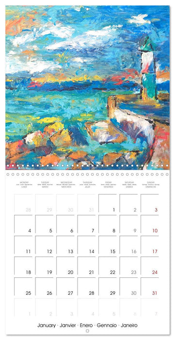 Colours of longing (CALVENDO Monthly Calendar 2027)