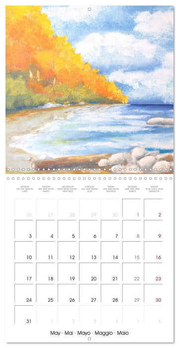 Colours of longing (CALVENDO Monthly Calendar 2027)