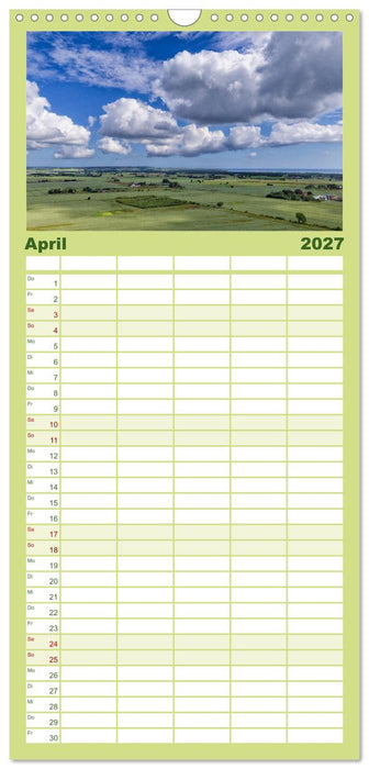 Bornholm Juwel der Ostsee (CALVENDO Familienplaner 2027)