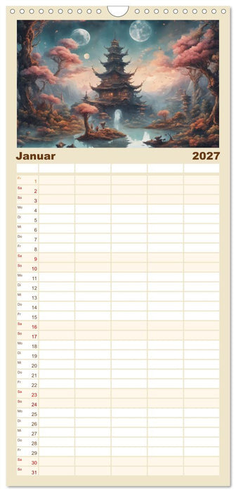Epische Aussichten (CALVENDO Familienplaner 2027)