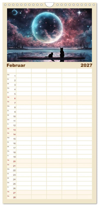 Epische Aussichten (CALVENDO Familienplaner 2027)