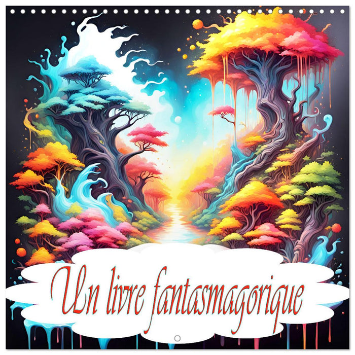 Un livre fantasmagorique (CALVENDO Calendrier mensuel 2027)