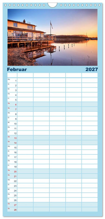 Mein Cospudener See (CALVENDO Familienplaner 2027)