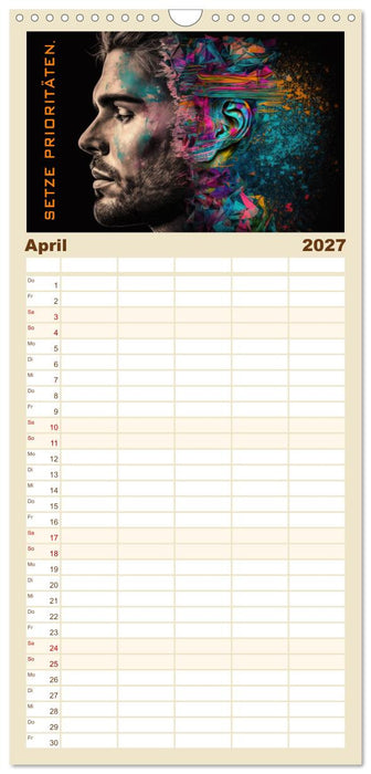 Inneres Gleichgewicht (CALVENDO Familienplaner 2027)
