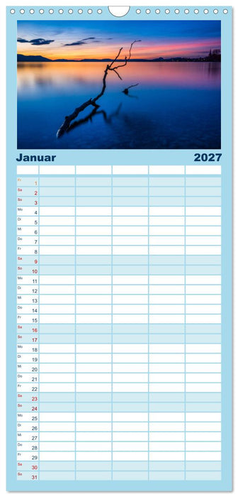 Magie des Bodensees (CALVENDO Familienplaner 2027)