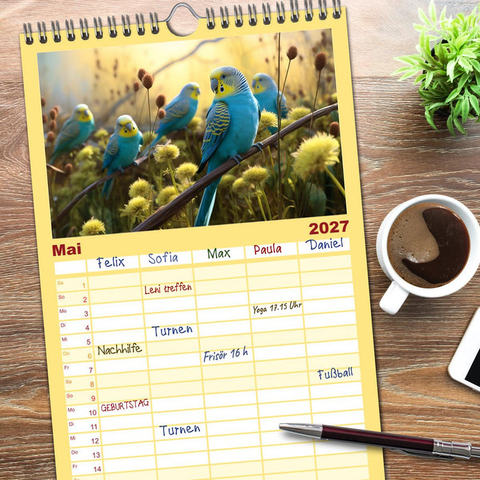 Die Magie der Masse (CALVENDO Familienplaner 2027)