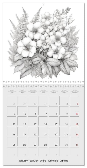 Le monde végétal (CALVENDO Calendrier mensuel 2027)