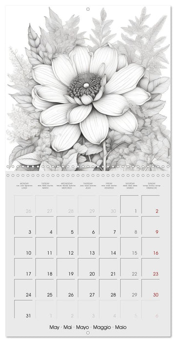 Le monde végétal (CALVENDO Calendrier mensuel 2027)