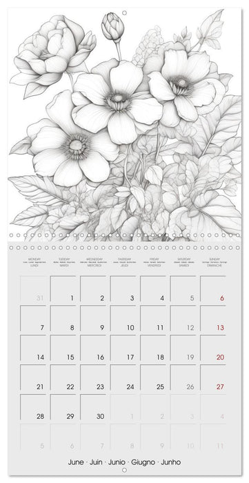 Le monde végétal (CALVENDO Calendrier mensuel 2027)