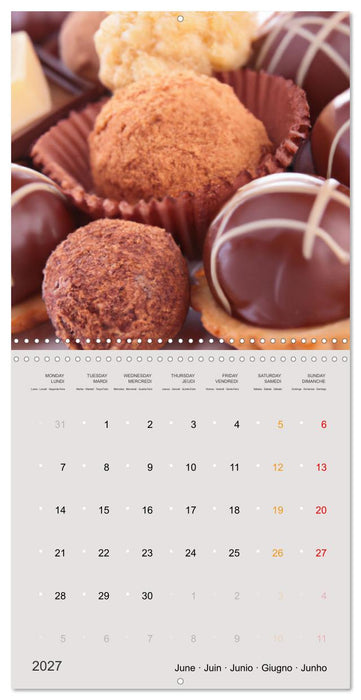 Chocolate treat (CALVENDO Monthly Calendar 2027)