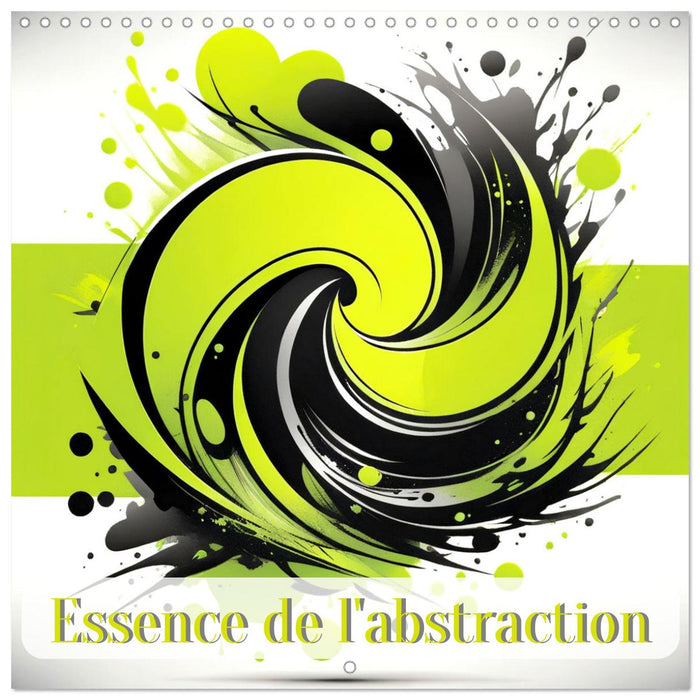 Essence de l'abstraction (CALVENDO Calendrier mensuel 2027)