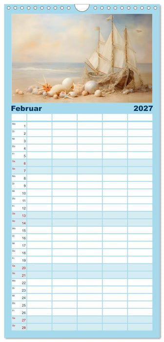 Meeresträume (CALVENDO Familienplaner 2027)