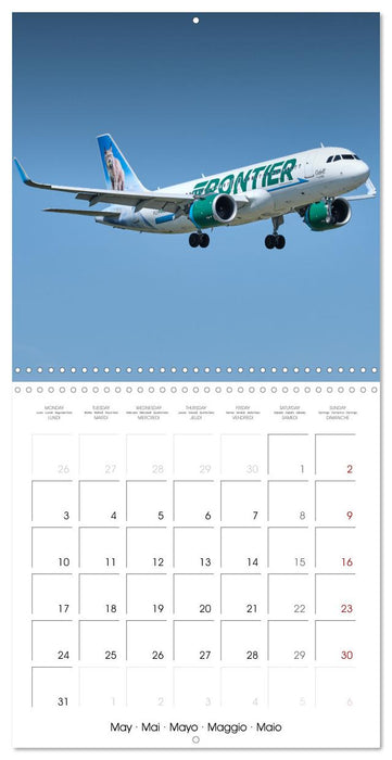 North American Airliners (CALVENDO Monthly Calendar 2027)