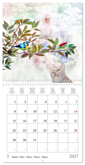 Enchanting Zoo (CALVENDO Monthly Calendar 2027)