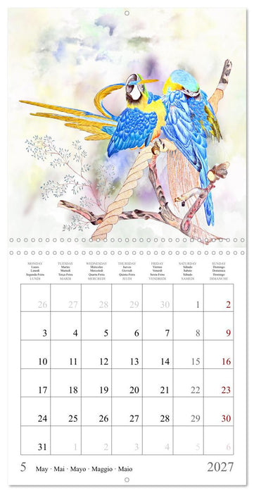 Enchanting Zoo (CALVENDO Monthly Calendar 2027)
