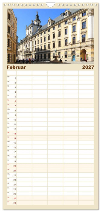Zauberhaftes Breslau (CALVENDO Familienplaner 2027)