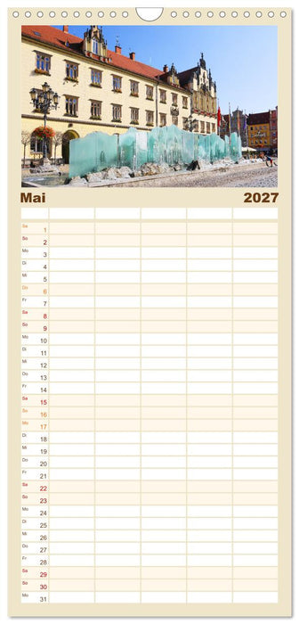 Zauberhaftes Breslau (CALVENDO Familienplaner 2027)