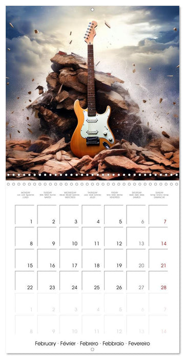 Vibrant Music (CALVENDO Monthly Calendar 2027)