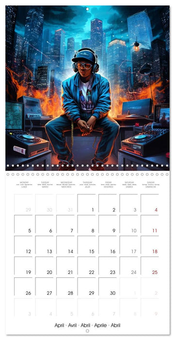 Vibrant Music (CALVENDO Monthly Calendar 2027)