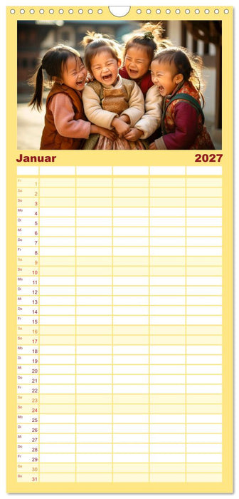 Kinder verzaubern uns (CALVENDO Familienplaner 2027)