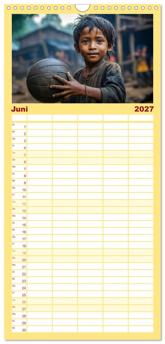 Kinder verzaubern uns (CALVENDO Familienplaner 2027)