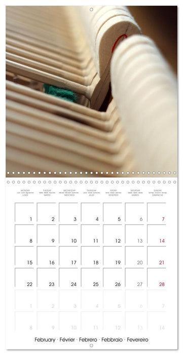 Moments de Piano (CALVENDO Calendrier mensuel 2027)