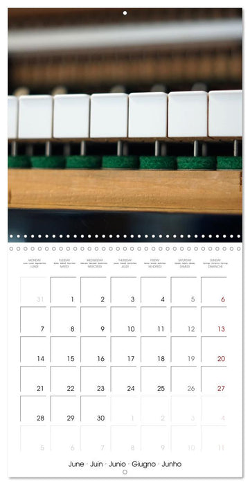 Moments de Piano (CALVENDO Calendrier mensuel 2027)