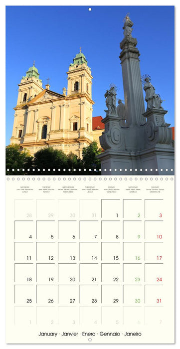 Highlights in the Czech Republic (CALVENDO Monthly Calendar 2027)