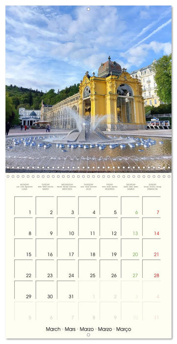 Highlights in the Czech Republic (CALVENDO Monthly Calendar 2027)