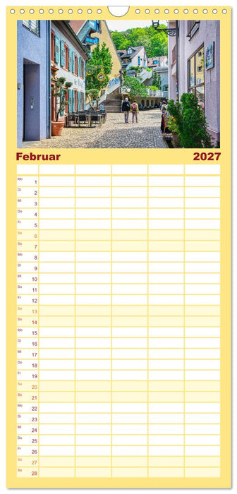 Freiburg - Die entspannte Stadt im Breisgau (CALVENDO Familienplaner 2027)